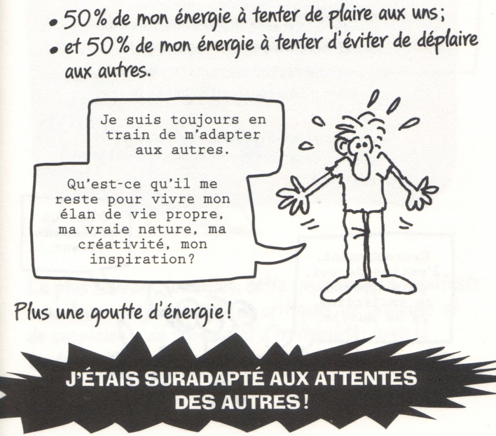 Dessin manque d'énergie