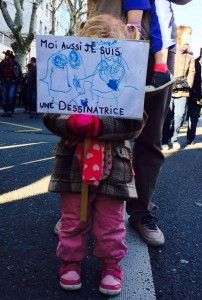 Enfant dessinatrice