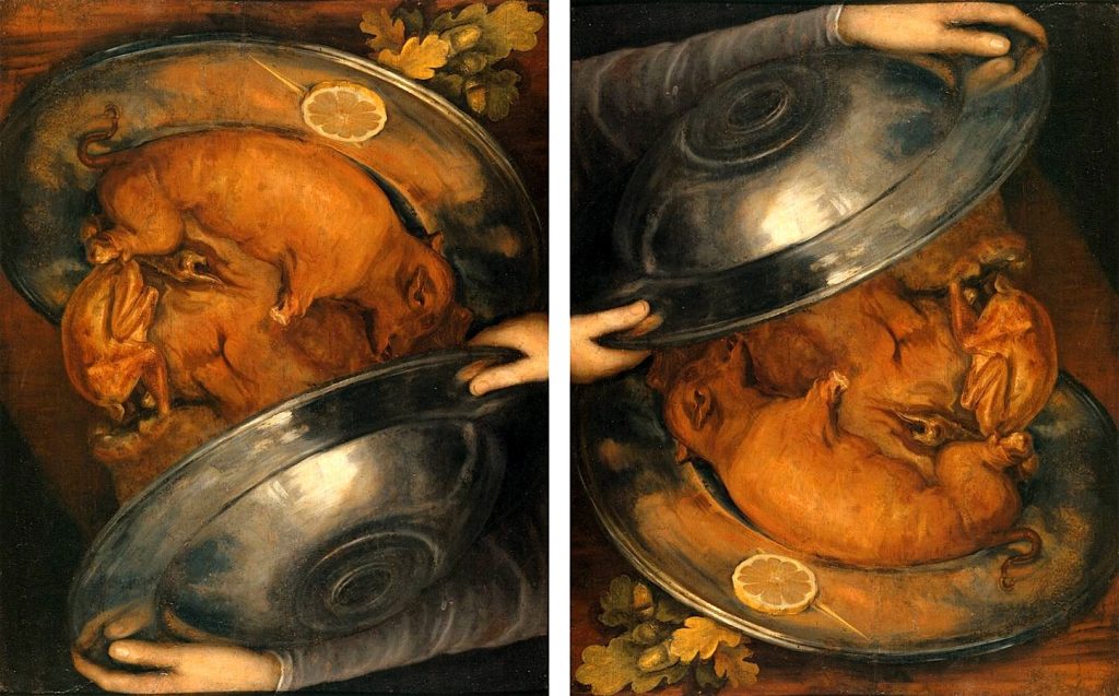 Le cuisinier, de Giuseppe Arcimboldo (1527-1593, Milan)