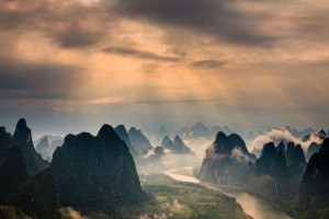 Montagnes brumeuses